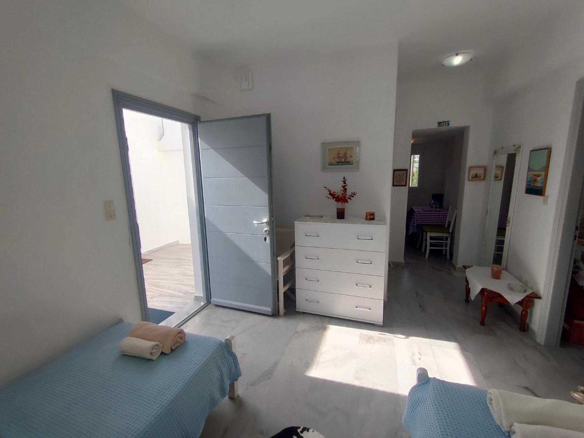 Kiki'S Dream Apartment Balcony With Sea Views Chrisi Akti  Exteriér fotografie